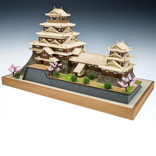 ウッディジョー 木製建築模型 1/150 広島城_1