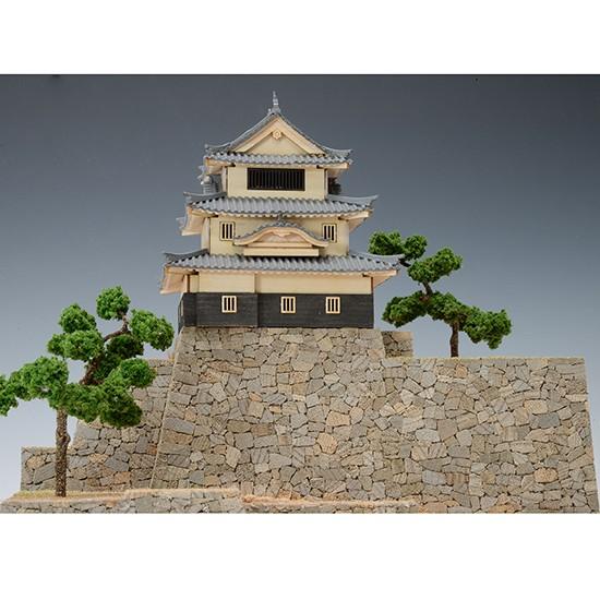 ウッディジョー 木製建築模型 150 丸亀城