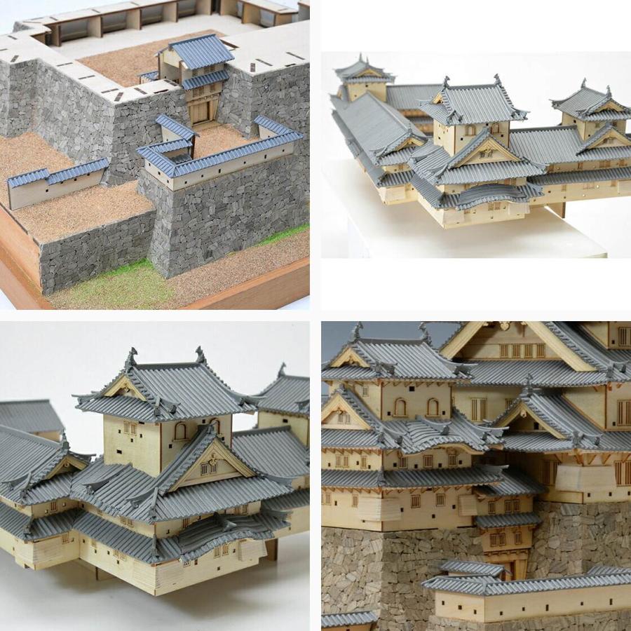 ウッディジョー 木製建築模型 1/150 姫路城 : Arclands Online ヤフー