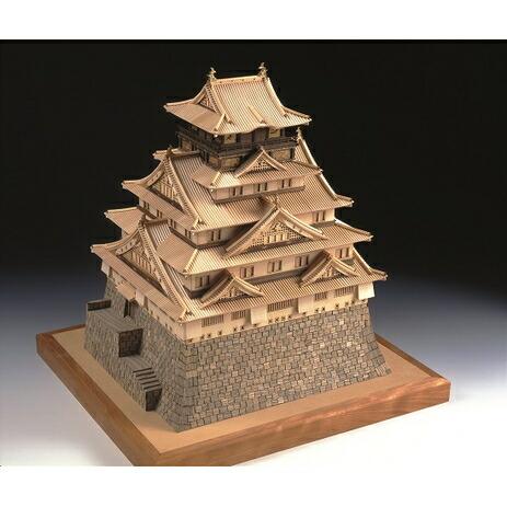 ウッディジョー 木製建築模型 1/150 大阪城 : Arclands Online ヤフー