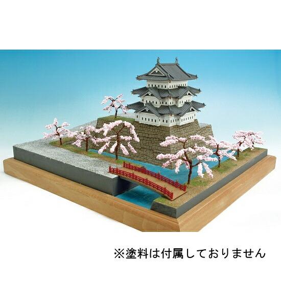 ウッディジョー 木製建築模型 1/150 弘前城 : Arclands Online ヤフー