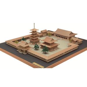 ウッディジョー 木製建築模型 法隆寺 全景モデル : Arclands Online