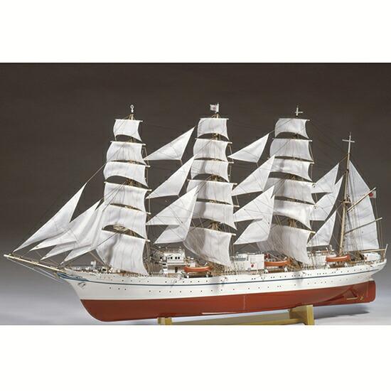 ウッディジョー 木製帆船模型 1/160日本丸 帆付 : Arclands Online