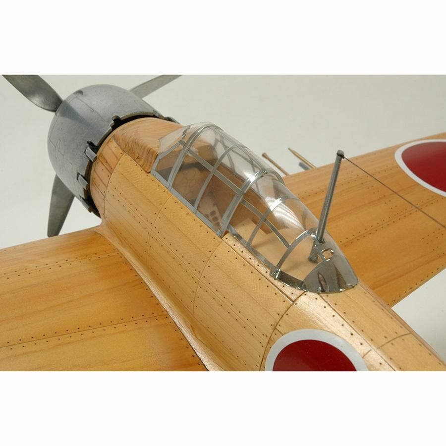 ウッディジョー 木製飛行機模型 1/24 零戦 : Arclands Online ヤフー店