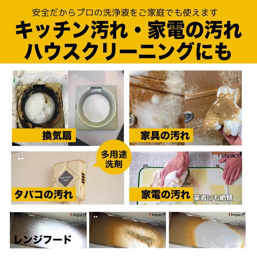 プロアップ PROUP インパクトクリーナー ライフ 4L IMP-CBL-4000の画像