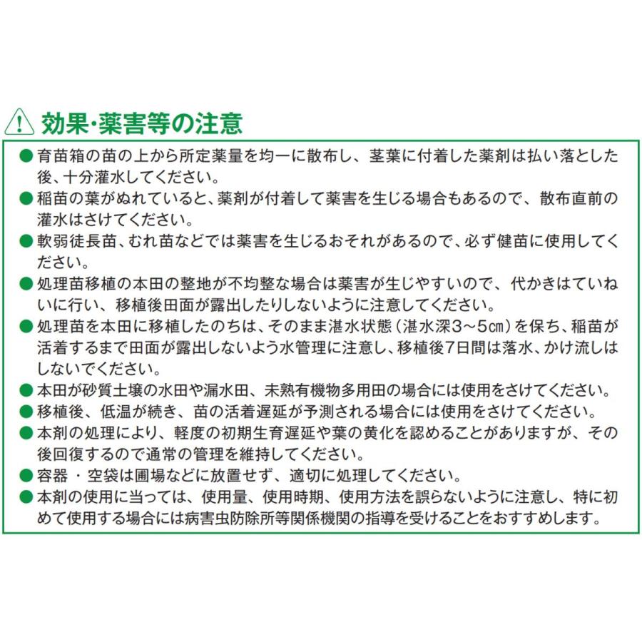 ドクターオリゼスタークル箱粒剤OS 1kg |  | 04