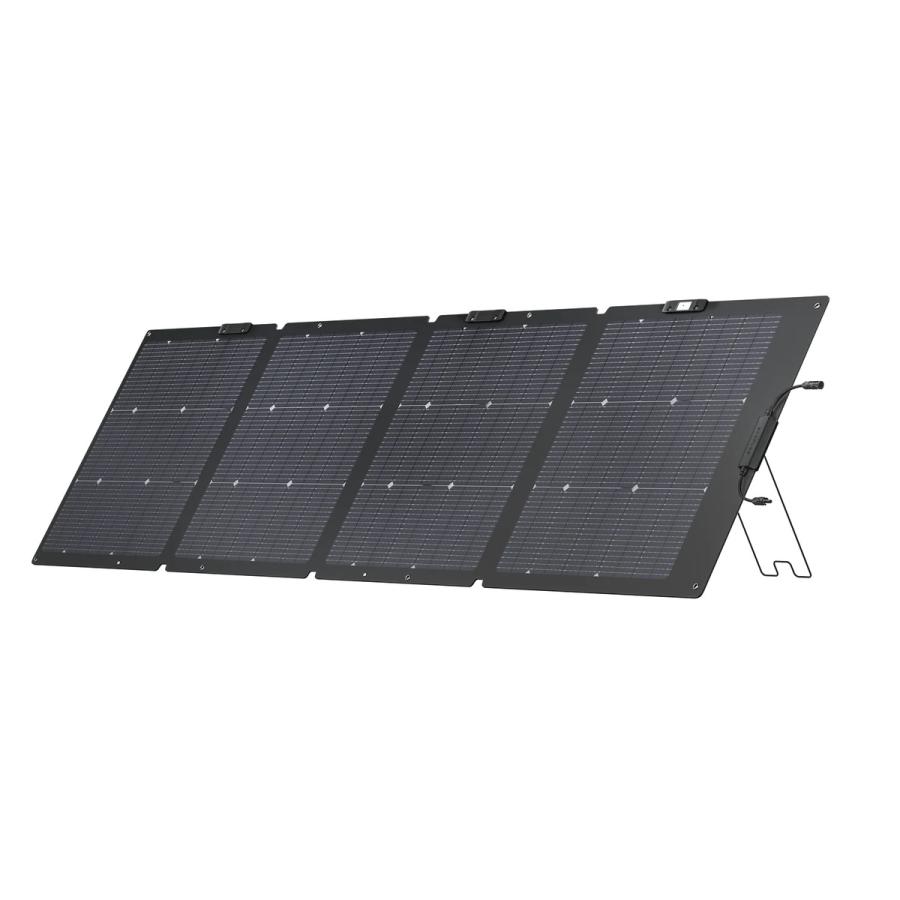 ECOWFLOW ソーラーパネル 4枚折りたたみ式(220W)未使用品 エコフロー EcoFlow 220W両面ソーラーパネルGen2 EFSOLAR220W-N