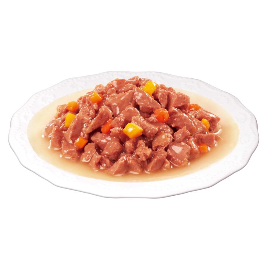 シーザー ジューシー厳選ビーフ入り チーズ・彩り野菜入り 70g×4袋 |  | 01