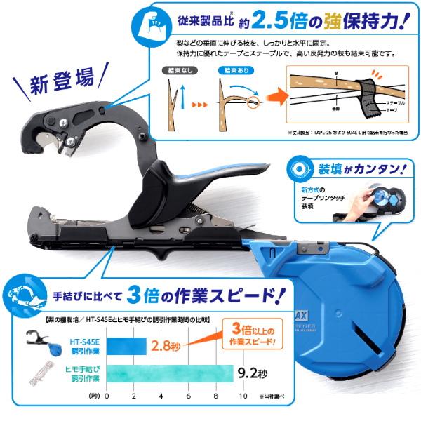 マックス（MAX） 強保持力テープナー HT-S45E 「メーカー直送・代引