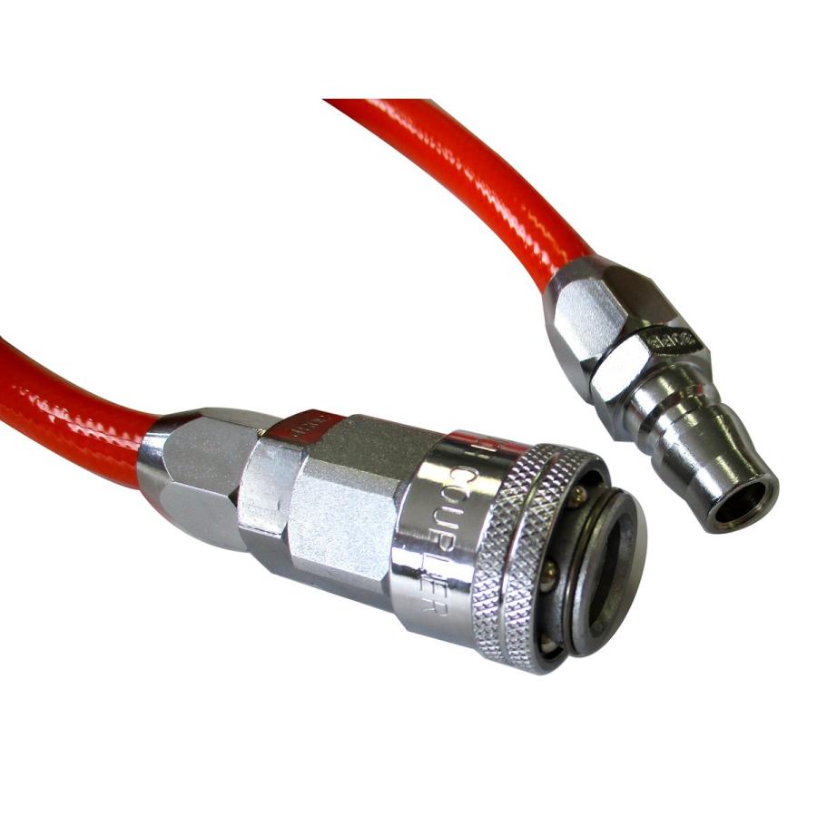 hiroka出品 2本セット 内径6mm×外径10mm エアーホースソフト ハイブリッドゴムエアーホース 内径6mmx外径12mm 全長10m T285