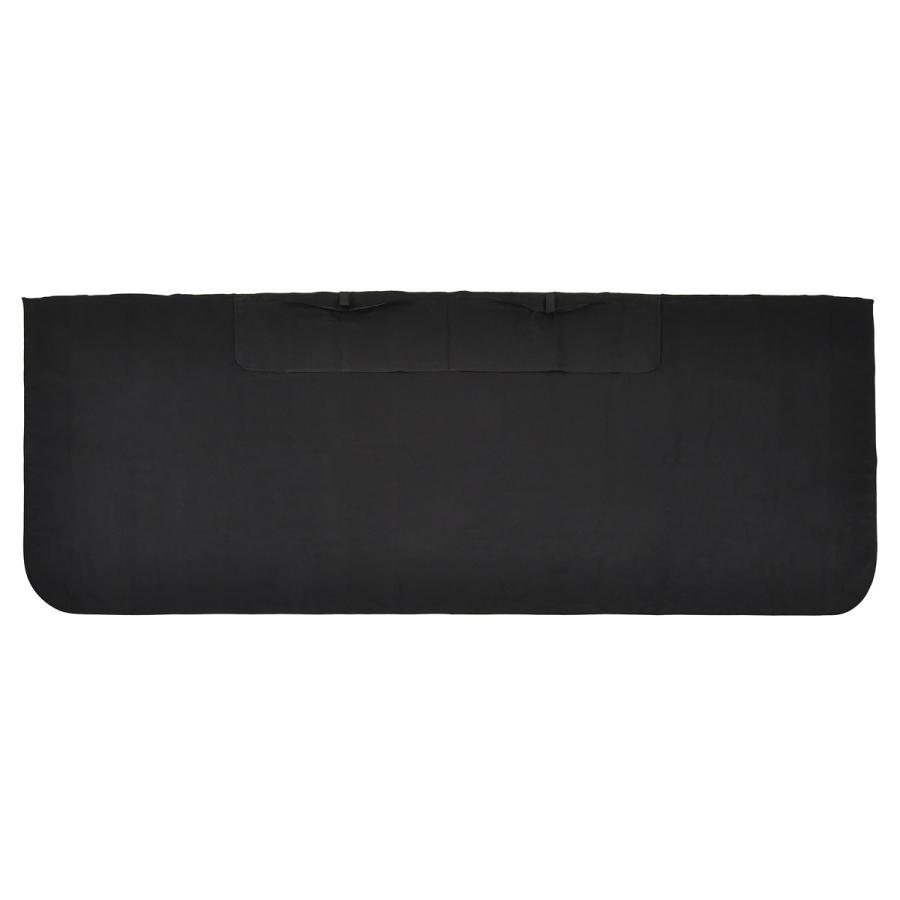 カーテン noir セイワ 楽らくマグネットフロントカーテン ブラック 1枚入 Z109