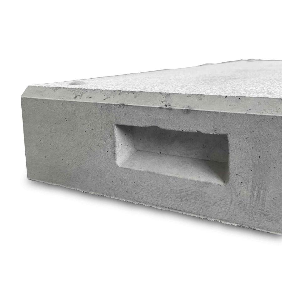 ネクスタイル コンクリート踏み台 500×300×H80mm N80 「メーカー直送