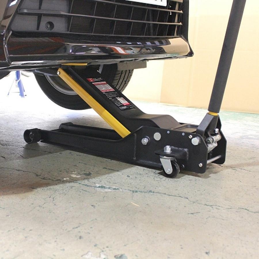 メルテック 大自工業 2t油圧超低床ガレージジャッキ エクストラ 