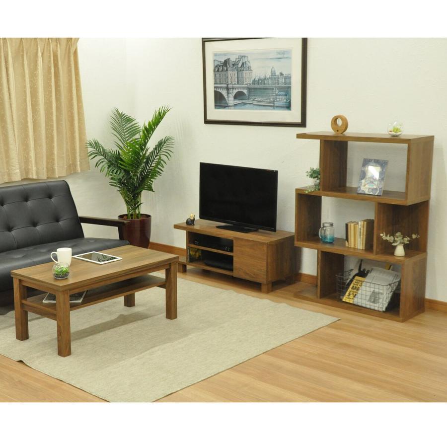 エイ・アイ・エス ロスタ テレビボード90 ブラウン LST-4090TB BR 「メーカー直送・代引不可・置配不可」_7