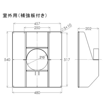 ホンマ製作所 ステンレス 強化眼鏡板 黒耐熱 &phi;200mm用 2枚組