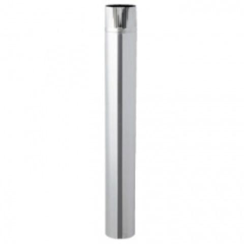 Shinji径150mm直筒煙突9本(1口目) ホンマ製作所 ステンレス煙突 ハゼ折りシングル 直筒 φ150mm