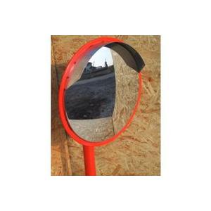 サンケイ　カーブミラーステンレスミラー[丸型ポール式]「径45cm」 | 