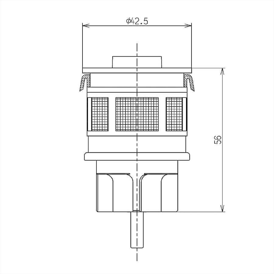 TOTO トイレ補修パーツピストンバルブ部 THY328R TV750型用｜lamd｜03