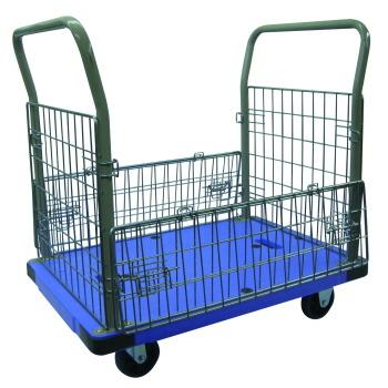 法人限定」ナンシン 金網付 微音台車 DSK-306[DSK306] 「メーカー直送