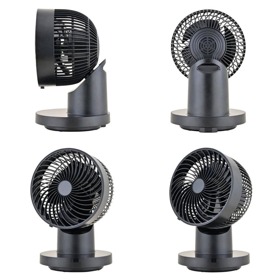 ウイザ WIZA DC360°フルリモコン式サーキュレーター AF-PDC156AFR K