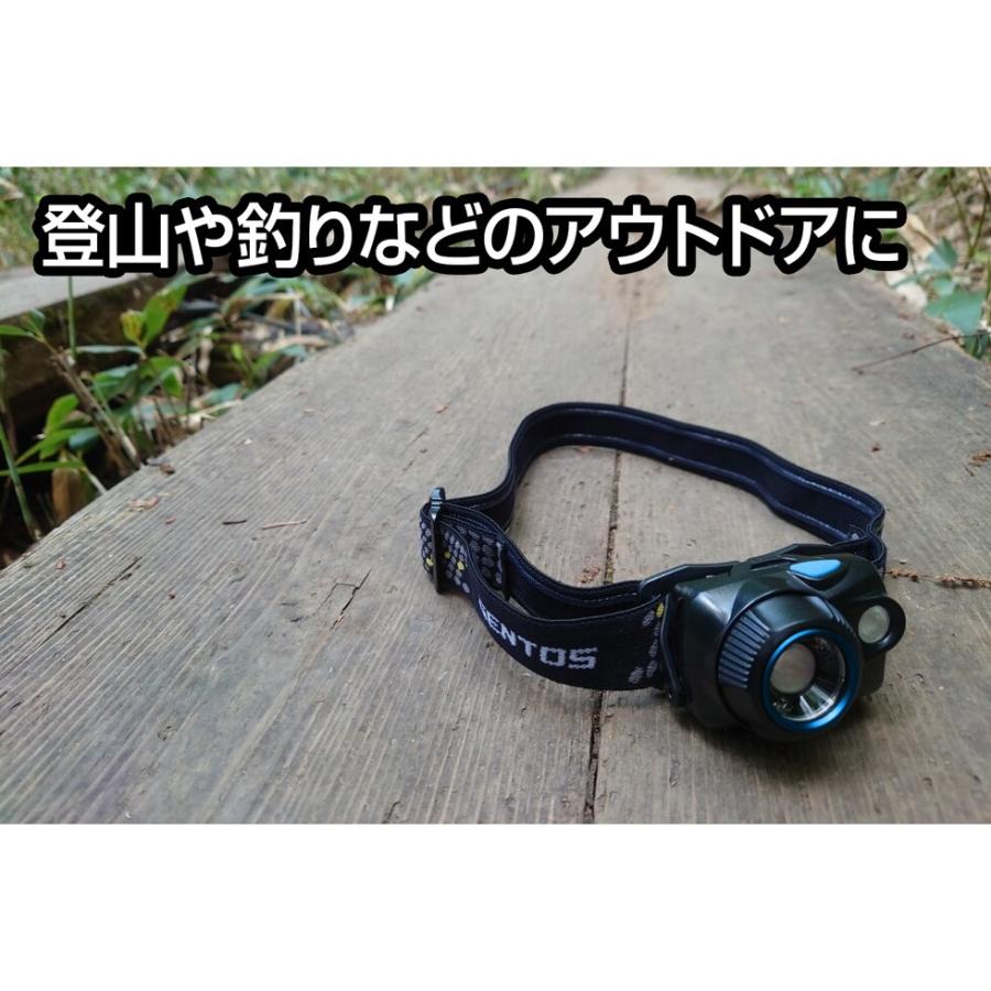 GENTOS（ジェントス） 赤色LED搭載ヘッドライト ダブルスター WS-543HD