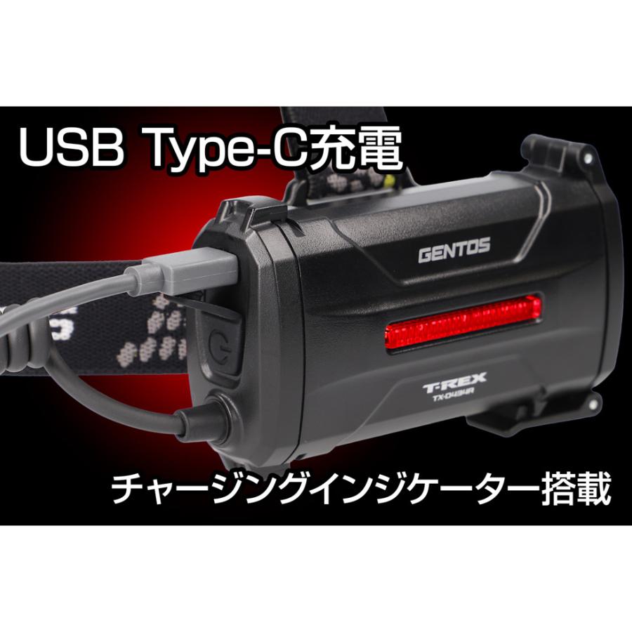 ジェントス ヘッドライト T-REX TX-D434R : Arclands Online ヤフー店