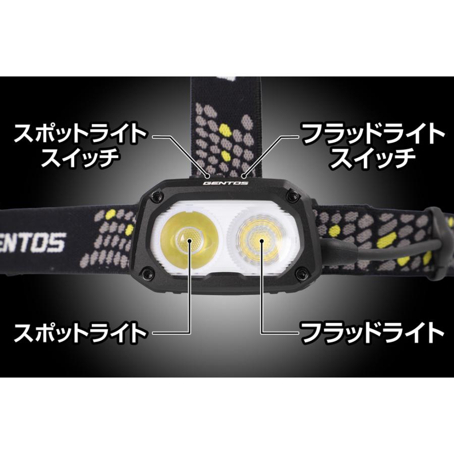 ジェントス ヘッドライト T-REX TX-D434R : Arclands Online ヤフー店