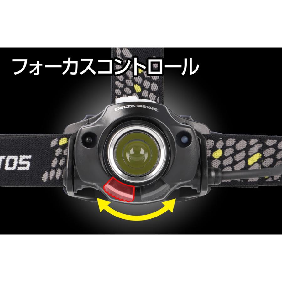 GENTOS（ジェントス） LEDヘッドライト デルタピーク DPX-518H