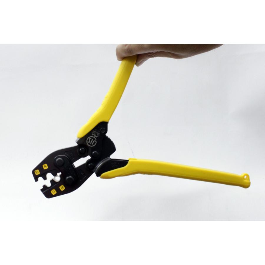 ツノダ リングスリーブ用圧着工具 電気工事士技能試験対応 1.6mm×2mm 