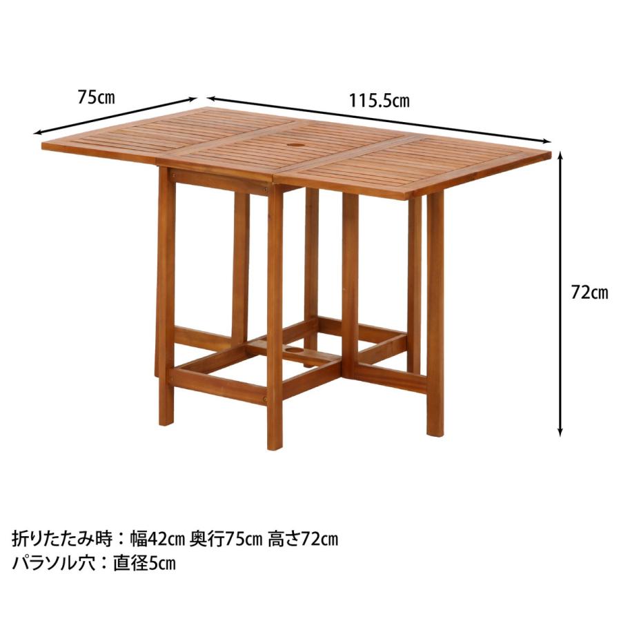 不二貿易（Fuji Boeki） バタフライテーブル&チェアー5点SET VFS 