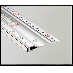 シンワ測定 アルミカッター定規 カット師 1M 併用目盛 取手付 65093|lamd|03