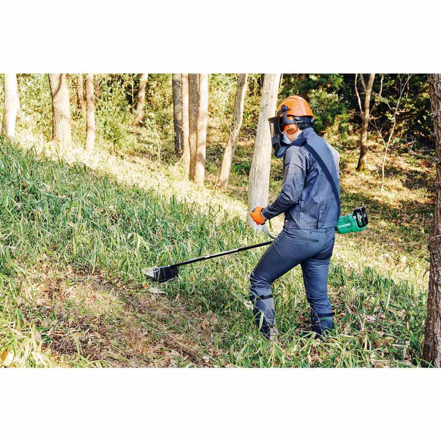 「蓄電池2個付き」ハイコーキ HiKOKI 36V コードレス刈払機 230mm 両手ハンドル CG36DB(WPZ) 蓄電池・充電器セット＋蓄電池BSL36A18X付の画像