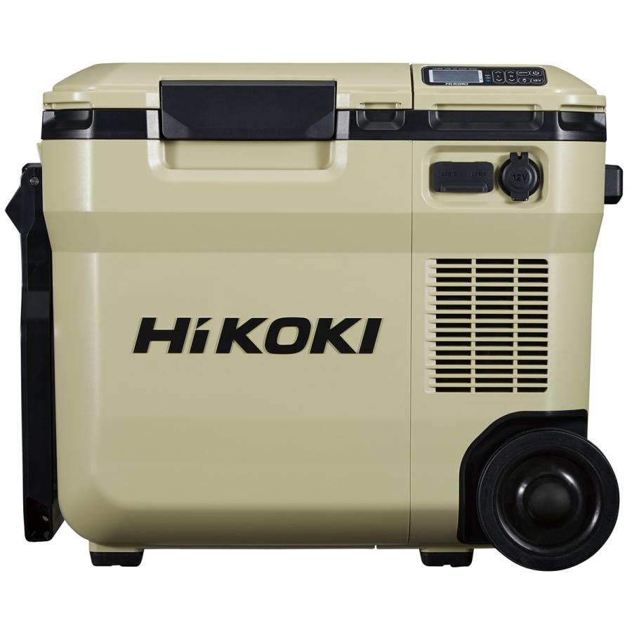 「蓄電池2個付き」ハイコーキ HiKOKI 18Vコードレス冷温庫 16L サンドベージュ UL18DC(WMBZ) 蓄電池セット＋蓄電池BSL36A18X付の画像