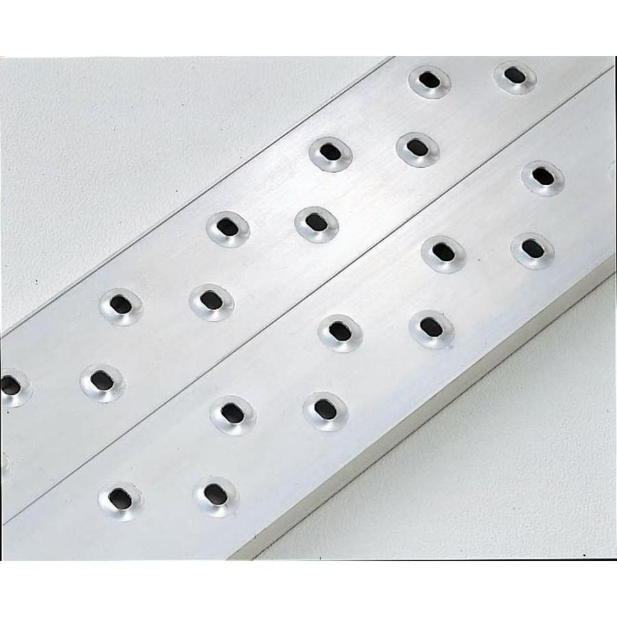 法人限定」長谷川工業 アルミ足場板 2m AD−32 「メーカー直送・代引  