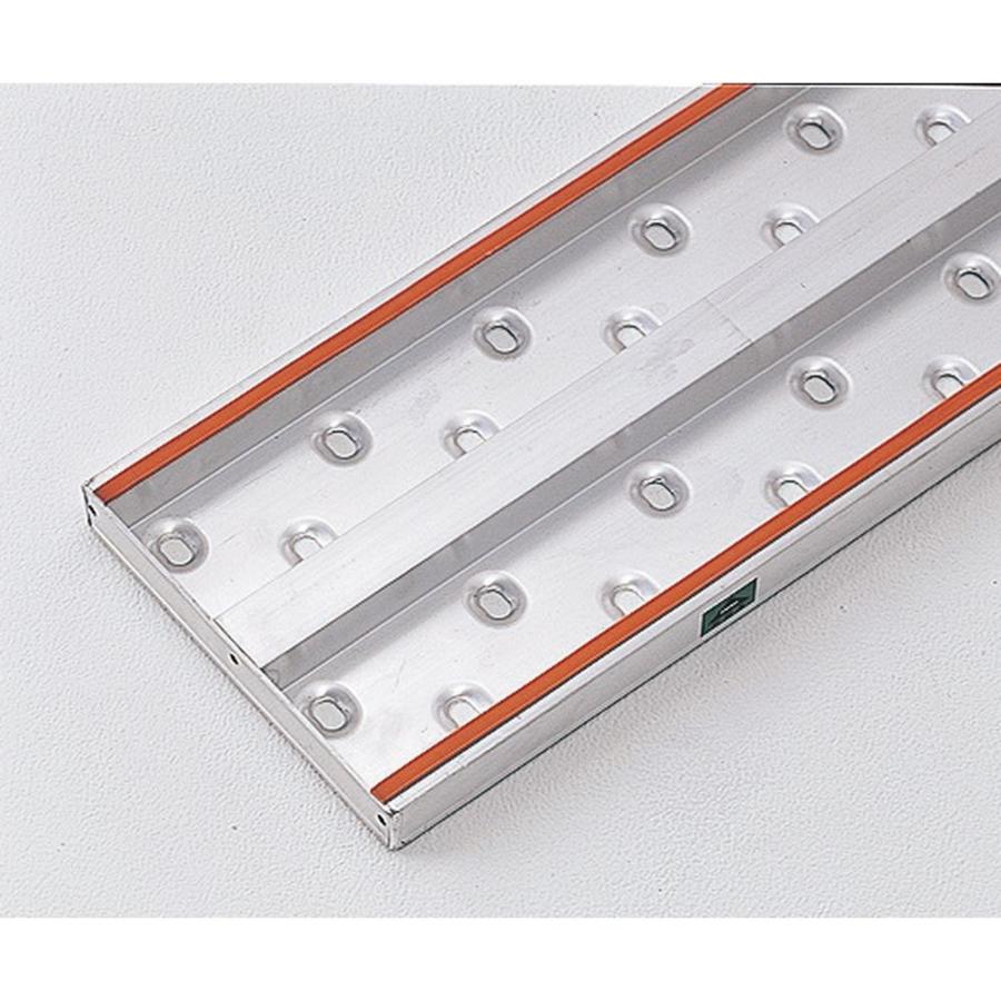 法人限定」長谷川工業 アルミ足場板 2m AD−32 「メーカー直送・代引  