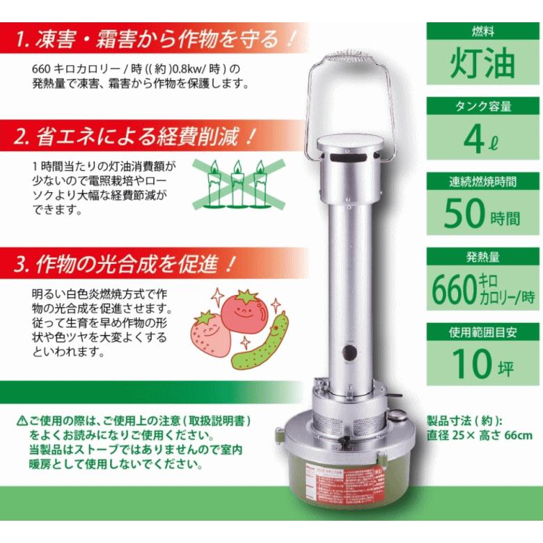 作物用ハウスヒーター 暖太郎 DTR-2｜lamd｜02