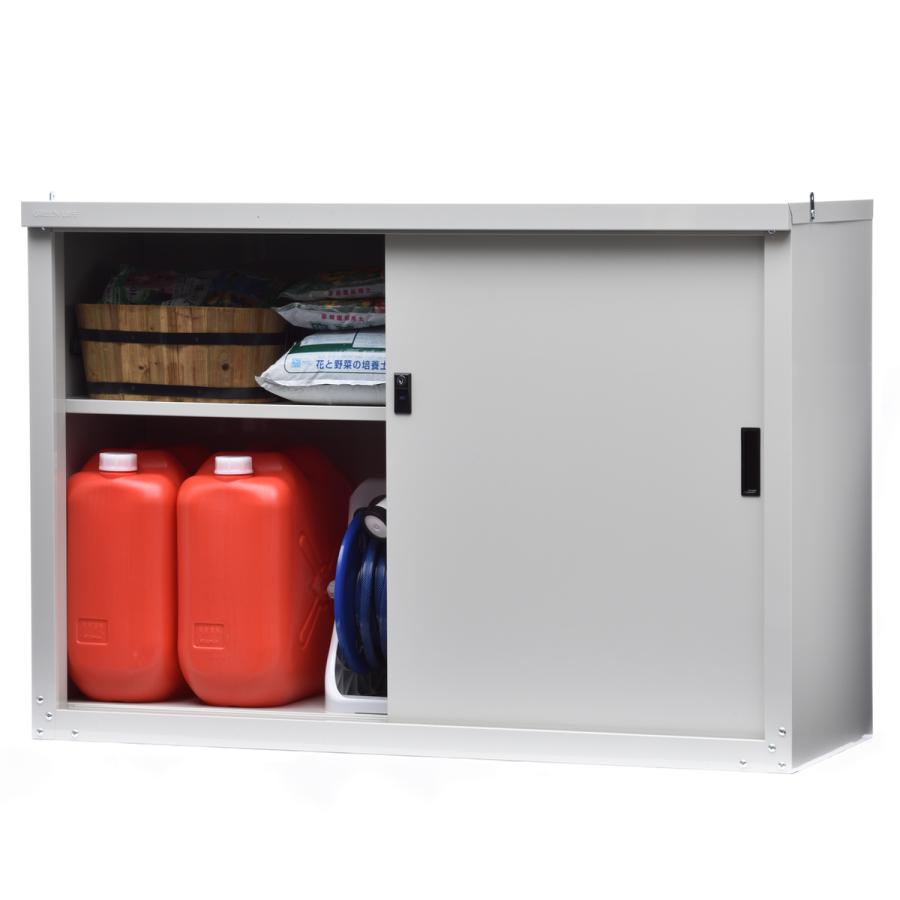 グリーンライフ 家庭用収納庫 幅121×高さ83cm HS-1283 「メーカー直送・代引不可・置配不可」 | GREEN LIFE | 01