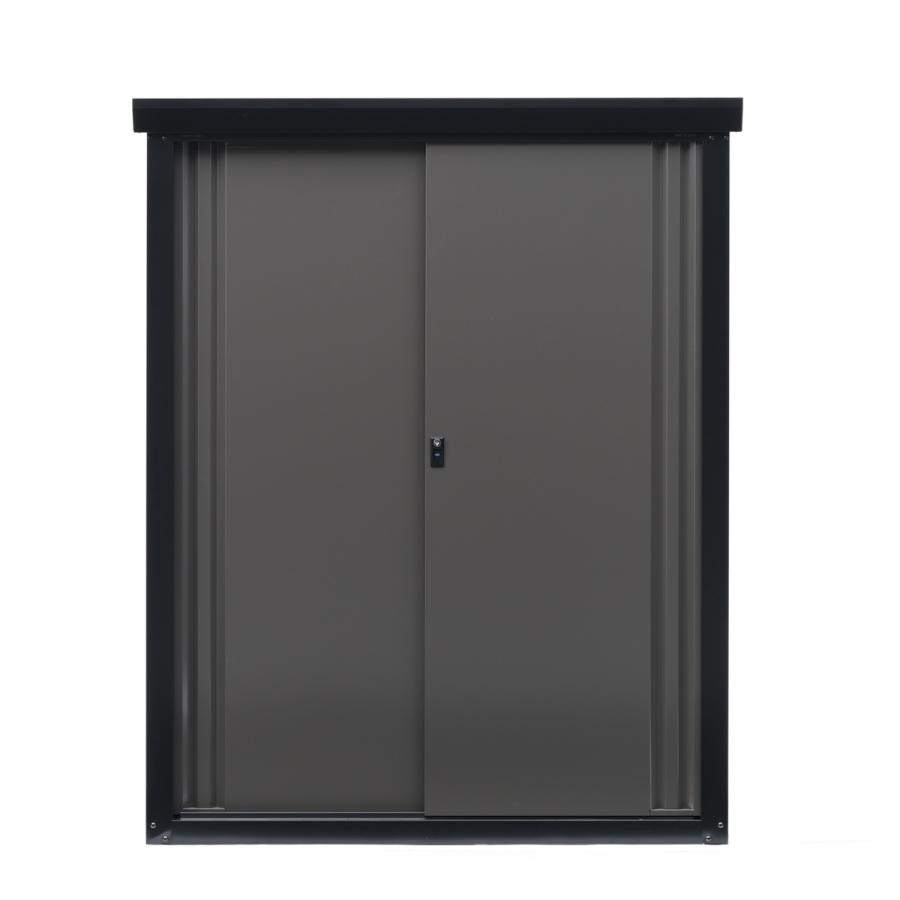 グリーンライフ ファミリー物置 ダシーレ SRM-1215(BK/AGY) 「メーカー直送・代引不可・置配不可」 | 