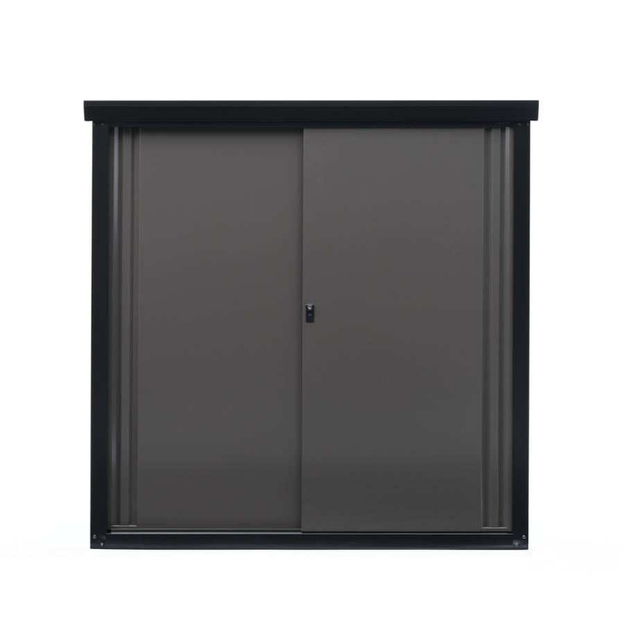 グリーンライフ ファミリー物置 ダシーレ SRM-1515(BK/AGY) 「メーカー直送・代引不可・置配不可」 | 