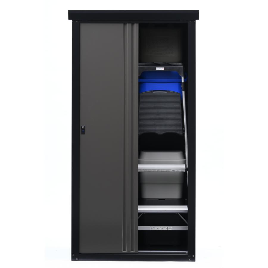 グリーンライフ ファミリー物置 ダシーレ SRM-0918(BK/AGY) 「メーカー直送・代引不可・置配不可」 |  | 01