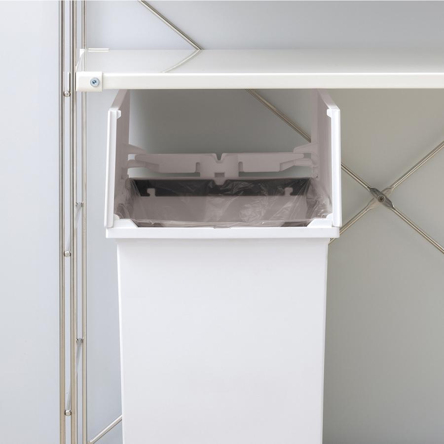 リス　Ｈ＆Ｈ棚下で使えるペダルダストボックス４５Ｌ　ＤＧＹ 2個セット】リス H&H ダストボックス 45L グレー - メルカリ