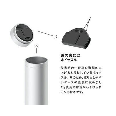 杉田エース 防災セット MINIM+AID ミニメイド ブラックXグレー ランタン・ケース・ラジオ・ポンチョ MA-BKの画像