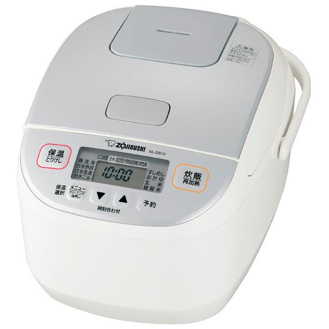 新品　象印　マイコン炊飯ジャー　５．５合炊き　ホワイト　ＮＬ－ＤＢ１０－ＷＡ 象印（ZOJIRUSHI） マイコン炊飯ジャー 5.5合 ホワイト NL-DB10-WA