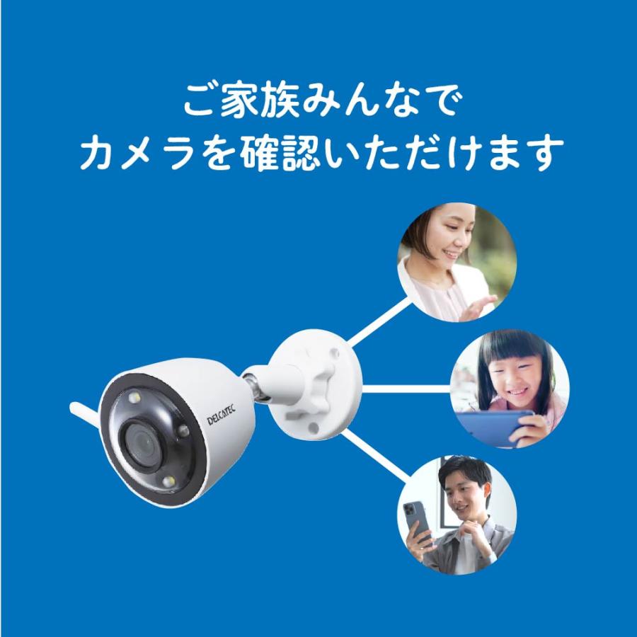 デルカテック ワイヤレスカメラ CNW4CBFL1 : Arclands Online ヤフー店