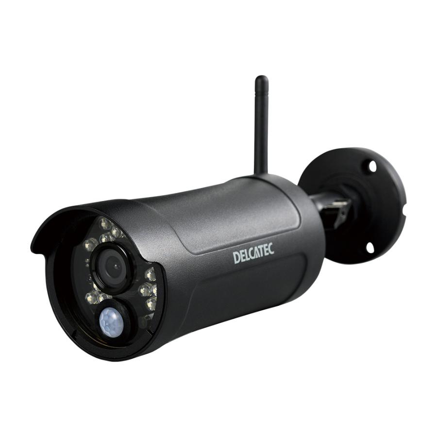 デルカテック 増設用ワイヤレスフルHDカメラ WSS2C DXアンテナ