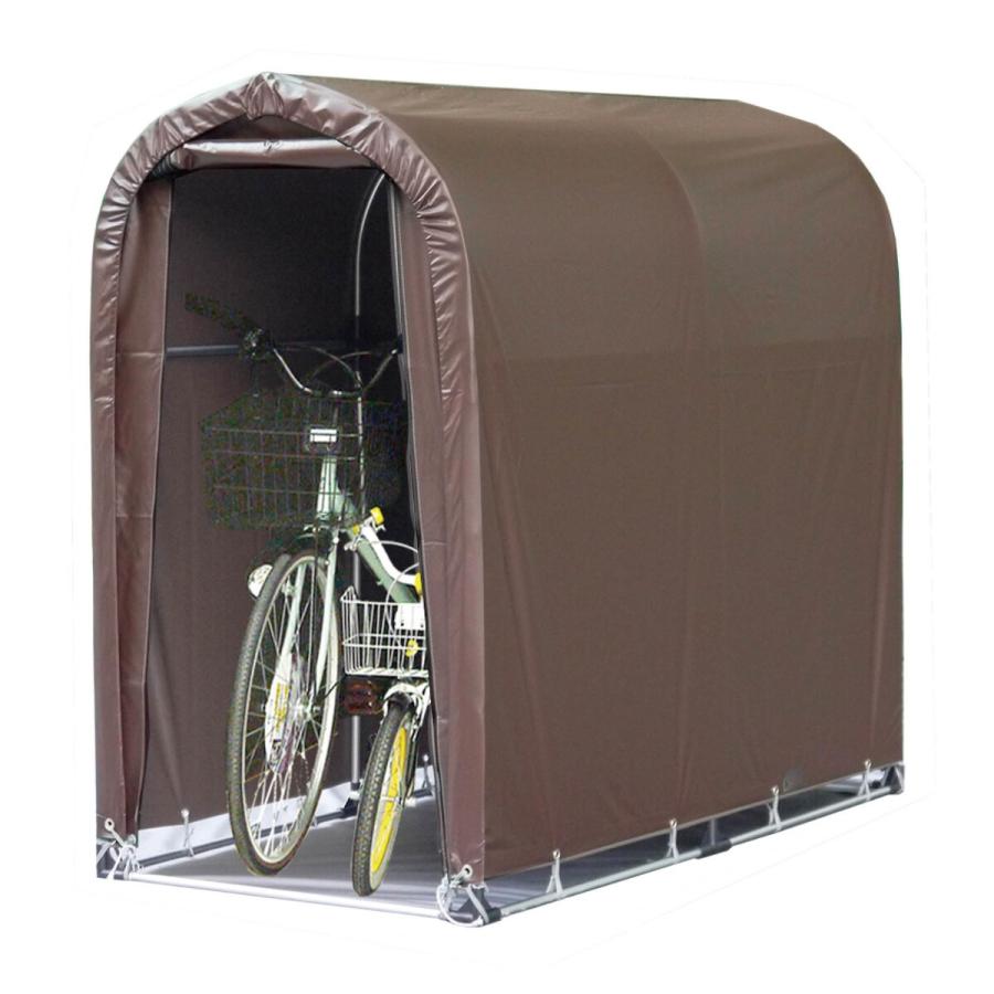 南榮工業 サイクルハウス 2台用 グレー 出荷 南榮工業 サイクルハウス 2台用 グレー 出荷