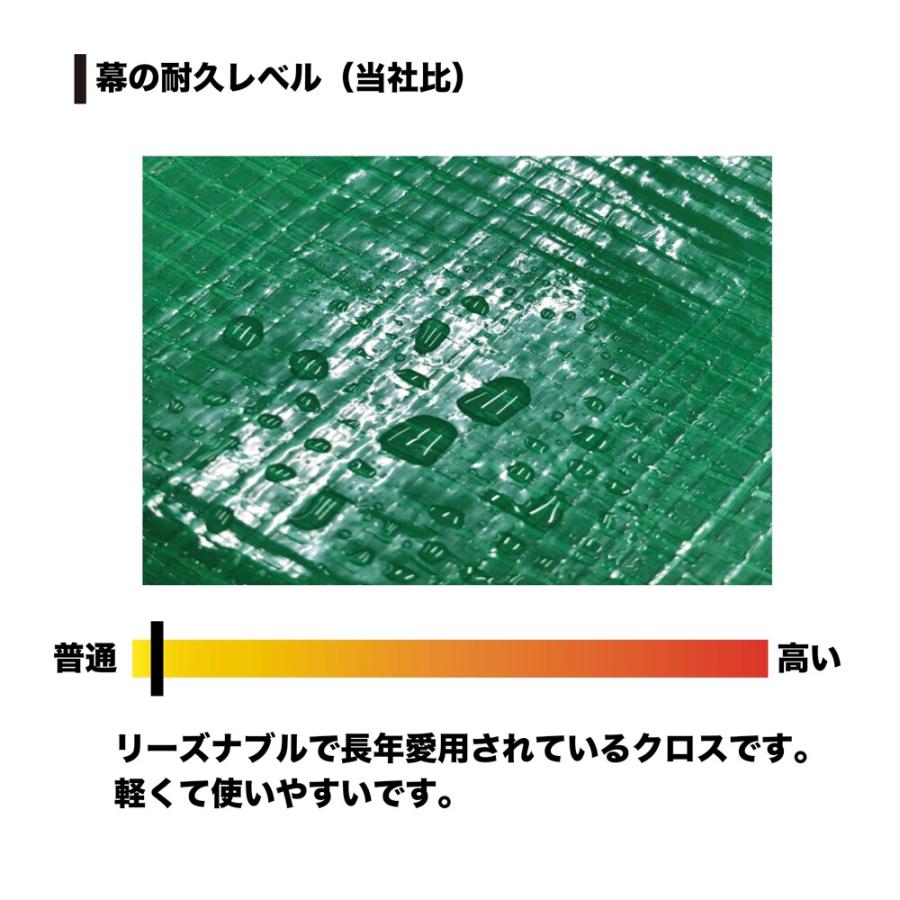 南栄工業 パイプ車庫 パイプベース式 WP778MMG 「4梱包」 「大型便・時間指定不可」｜lamd｜07