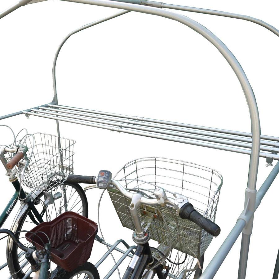 南栄工業 サイクル棚パイプ 3台用 CT3D サイクルハウスパーツ