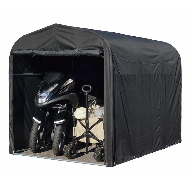 南栄工業 サイクルハウス クイック QUICK 3台用 間口1.56×奥行2.2m