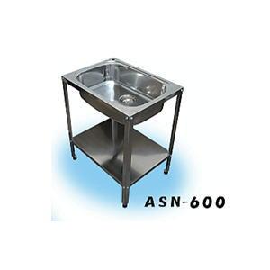 アオヤギコーポレーション ステンレス簡易流し台 幅600mm 奥行430mm ガーデンシンク ASN-600|lamd|03